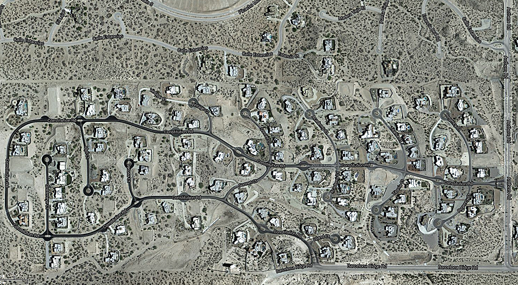 Coronado Ridge Satellite Map